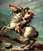 Jacques-Louis David Napoleon at the Saint Bernard Pass